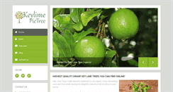 Desktop Screenshot of keylimepietree.com
